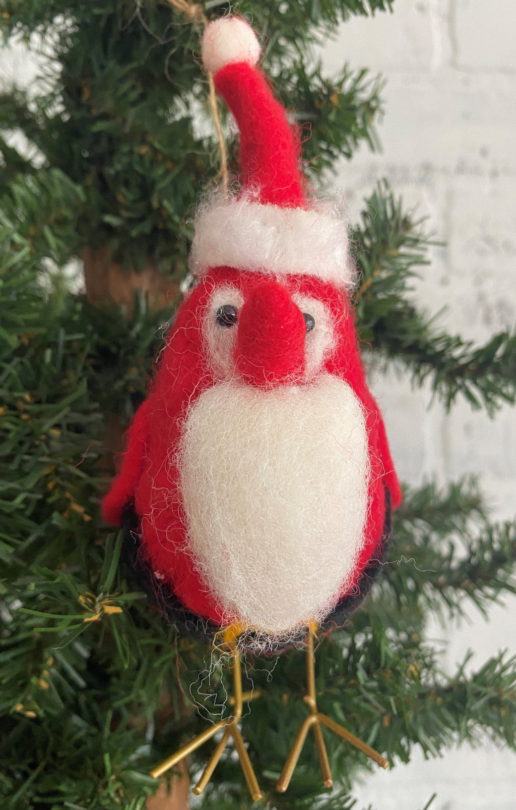 Cardinal Wool Felt Ornament Kit  Ornament kit, Felt ornaments, Felt  ornaments diy