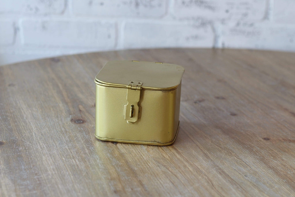 4.5 Square Brass Box – The Address for Home Interiors