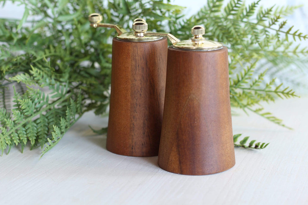 Acacia Wood Salt and Pepper Mills