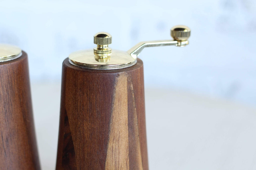 Acacia Wood Salt and Pepper Mills