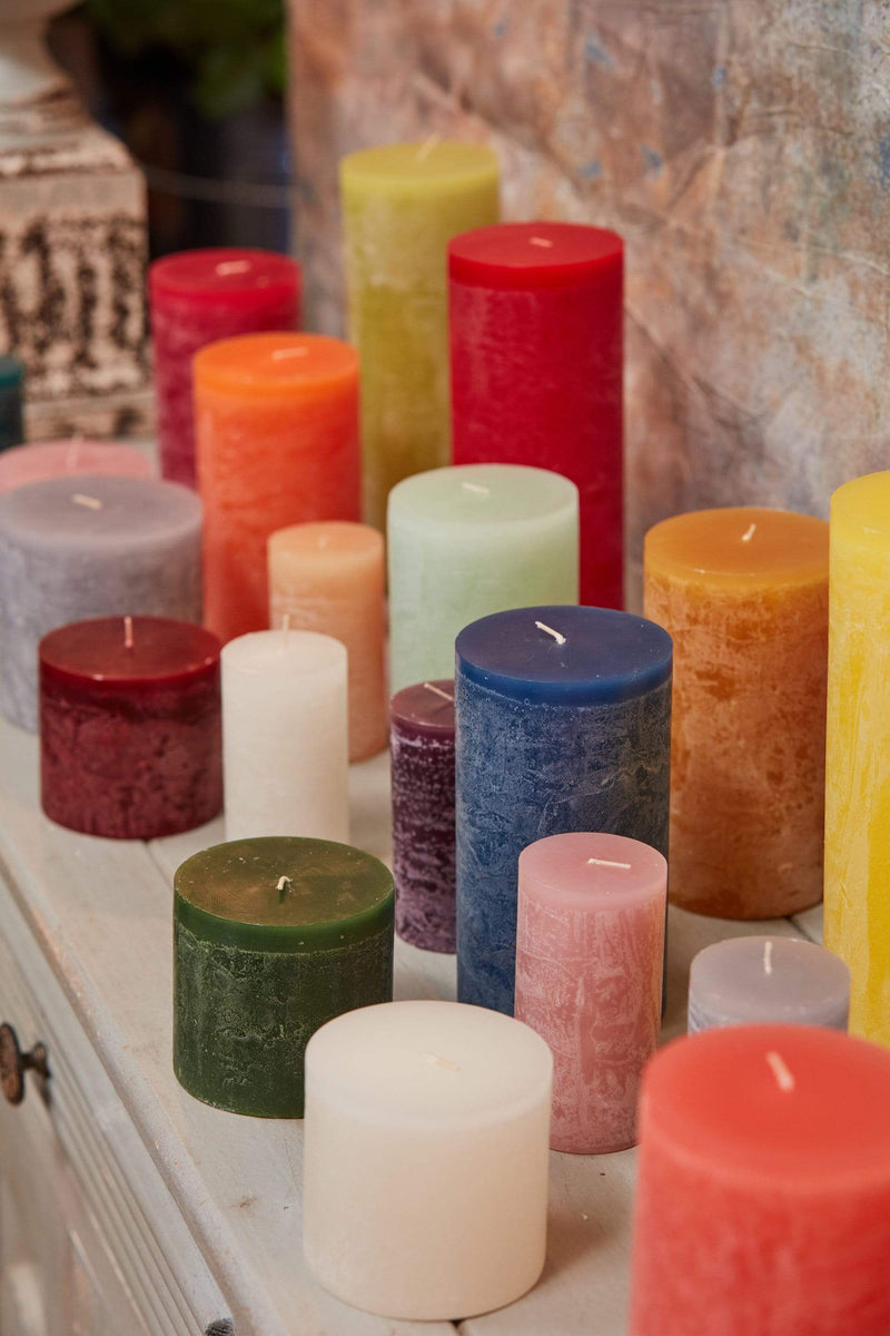 unscented dripless vance kitira pillar candle 3.25x3
