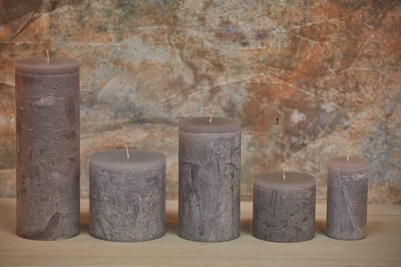 unscented dripless vance kitira pillar candle 4 x 4