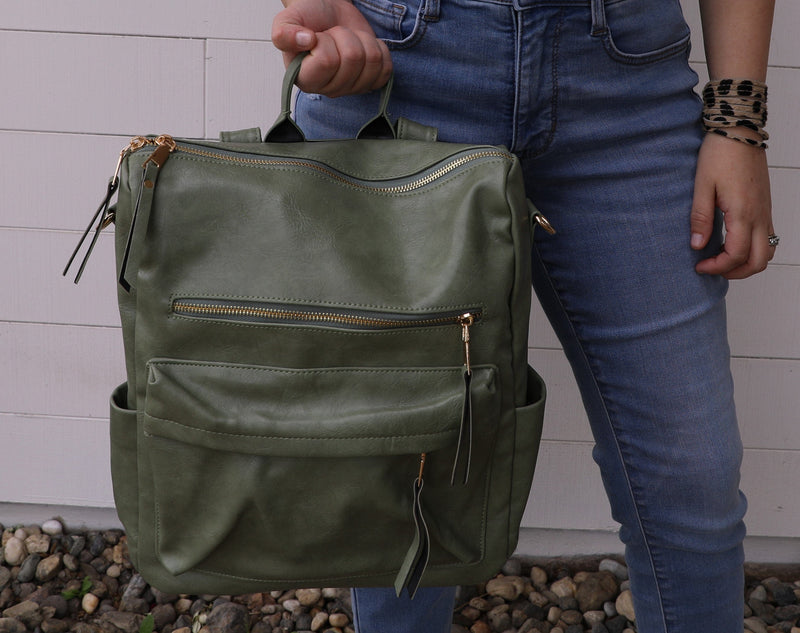 7 Seven Days Vegan Leather Handbag Tote Tan Lifestyle & Dreams 4655 | eBay