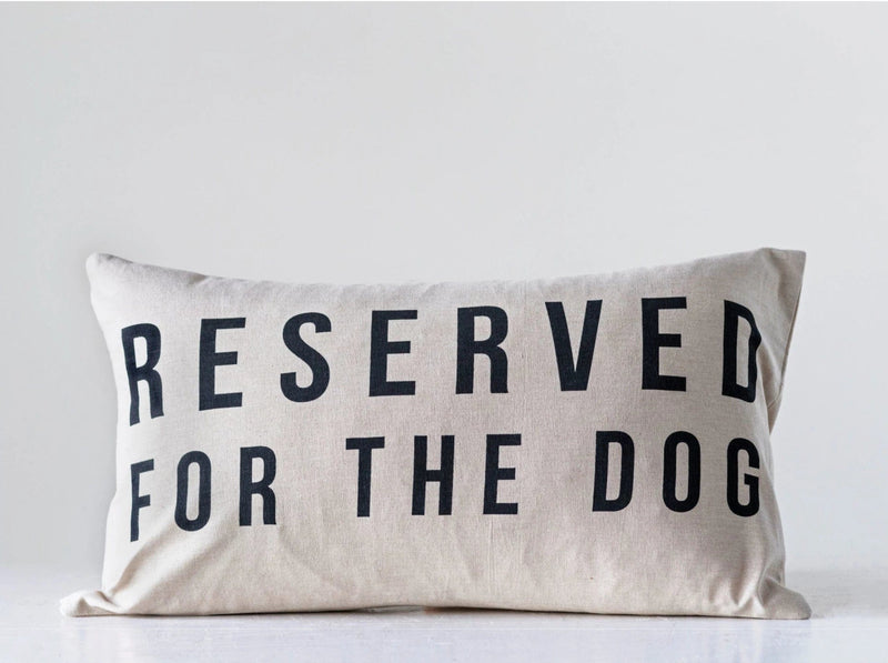 dog pillow pet reserved for the black cream lumbar