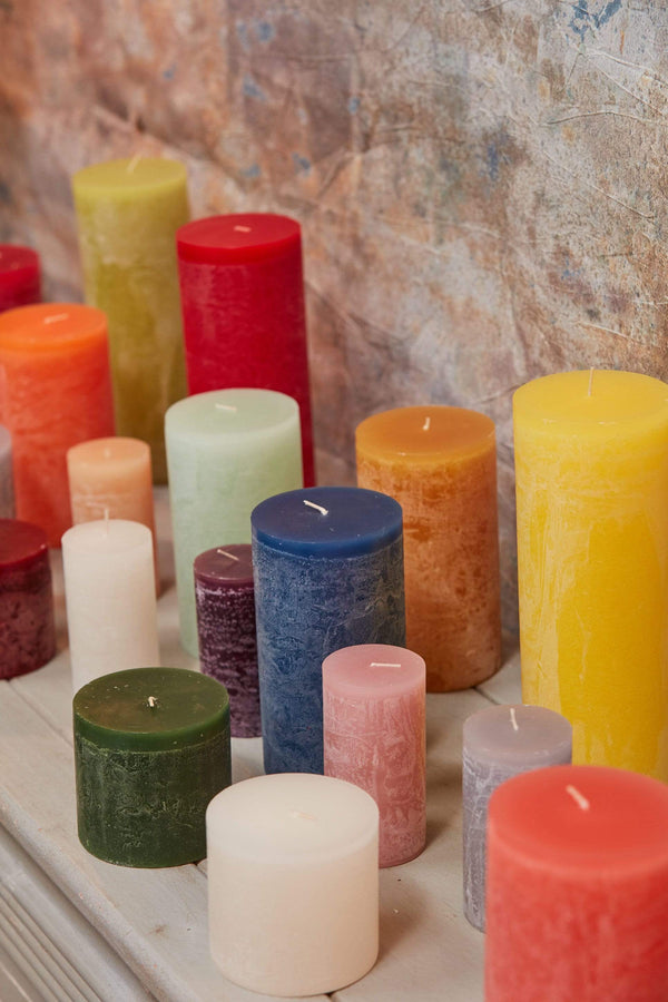 unscented dripless vance kitira pillar candle 3.25x6